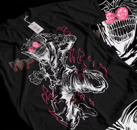 Unleash the occult with this Dandadan Okarun T-shirt! 👽 High-quality oversized cotton anime tee for men & women. Shop the trend now!