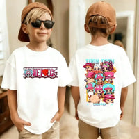 One Piece Kids T-Shirt Anime Luffy Zoro Chopper Infinite Visibility anime birthday gift