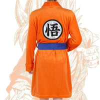Dragon Ball Goku Flannel Anime Cosplay Bathrobe warm unisex home pajamas autumn winter