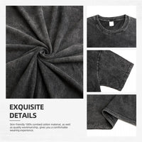 Nelliel Bleach Vintage Washed Soft Cotton T-Shirt | Casual Tee