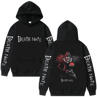 Death Note Ryuk Vintage Oversized Hoodie | Fleece Streetwear