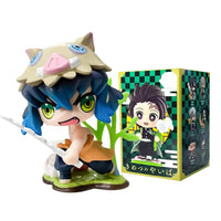 Demon Slayer Tanjiro Nezuko Blind Box Figure anime cartoon statue ornament surprise gift