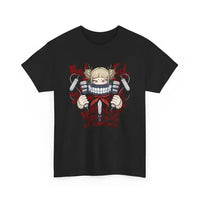 A vintage-style Himiko Toga T-Shirt featuring a comic book graphic of the My Hero Academia villain, designed as Y2K women's streetwear.