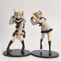 A highly detailed 15cm Toga Himiko Figurine made of premium PVC, standing in a dynamic My Hero Academia anime pose.