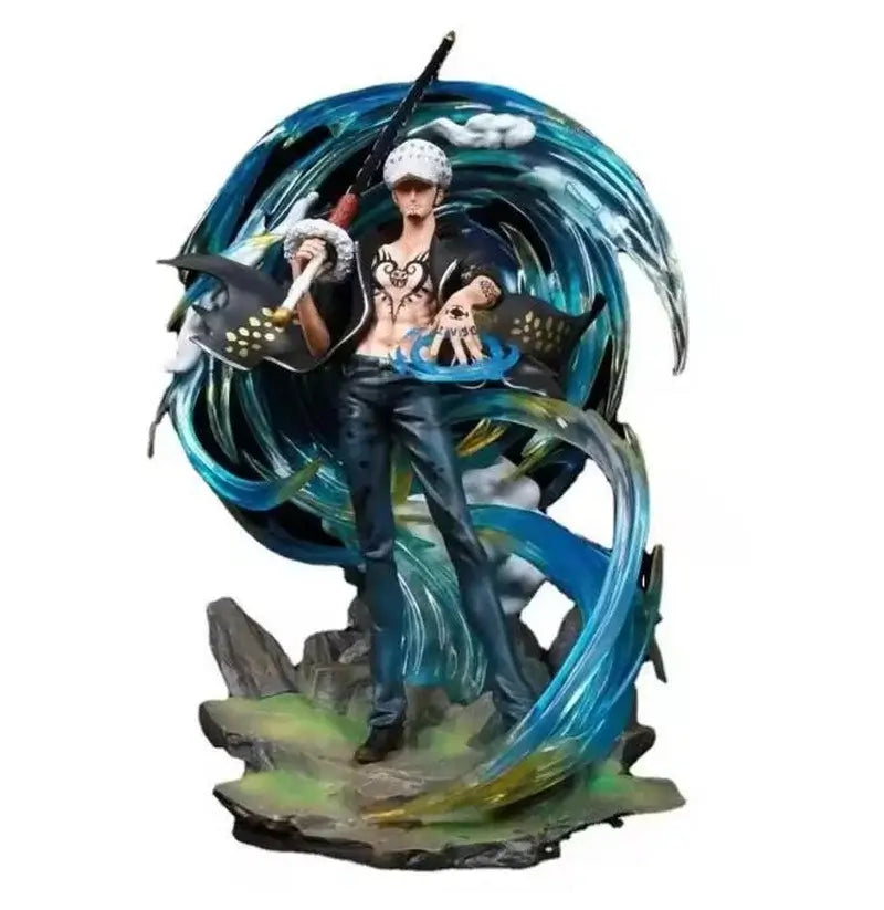 Trafalgar Law GK Luminous PVC Figure One Piece special edition illusory glow sculpture display