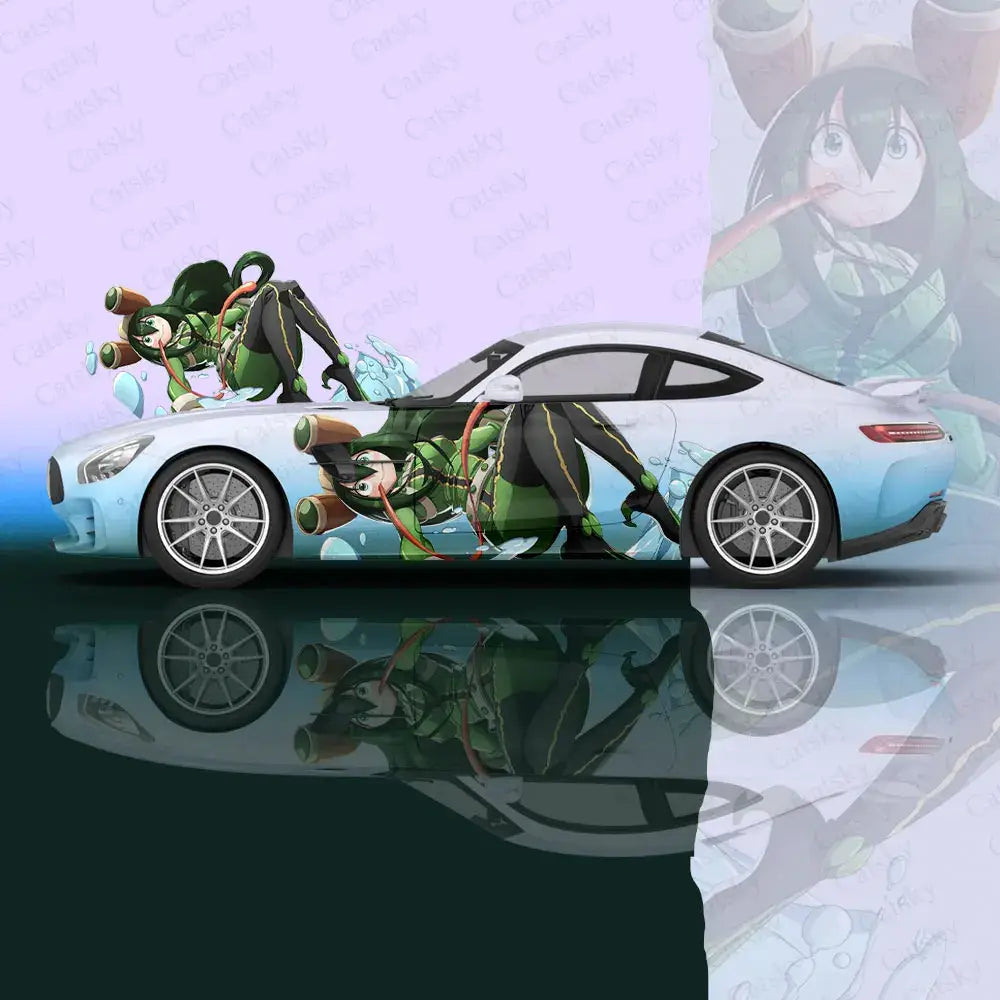 My Hero Academia Anime Car Wrap Decal Sticker PVC gloss protective body modification universal