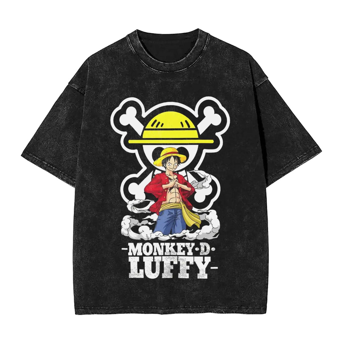 Eustass Kid One Piece Washed T-Shirt | Vintage Streetwear