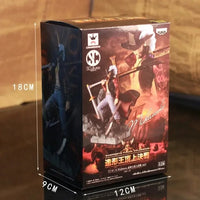 A detailed 15cm Dracule Mihawk Figure made of PVC, featuring "Hawk Eyes" holding the Black Blade Yoru, perfect for One Piece anime collection.