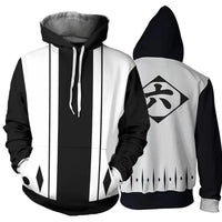 Bleach Anime 3D Print Cosplay Hoodie Harajuku Y2K tracksuit pullover long sleeve men women