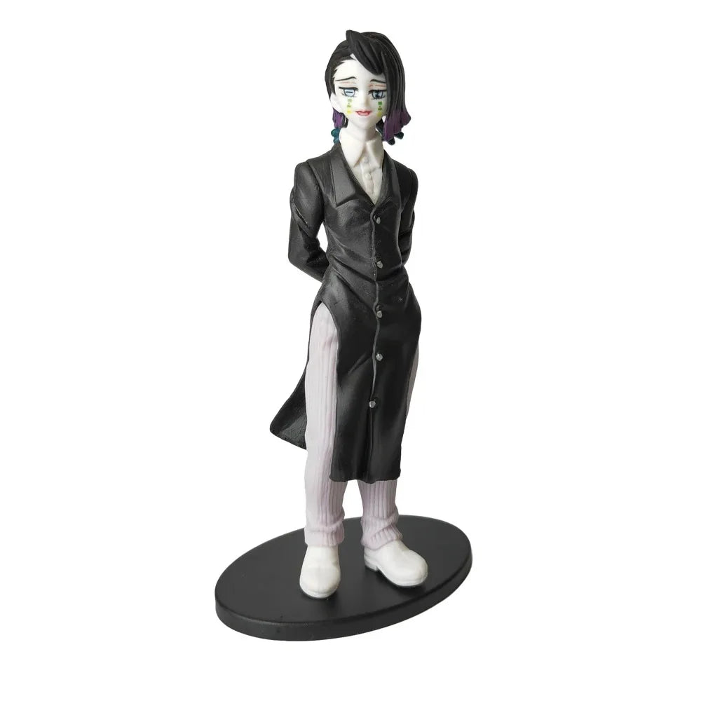 High-quality Demon Slayer Figures featuring Tanjiro Kamado, Nezuko, Zenitsu, and Inosuke in dynamic action poses for anime collection.