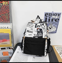 One Piece Luffy Anime Backpack school laptop travel bag men women bold print gift