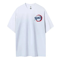Demon Slayer Kimetsu no Yaiba Anime T-Shirt worn lifestyle summer street fashion anime tee