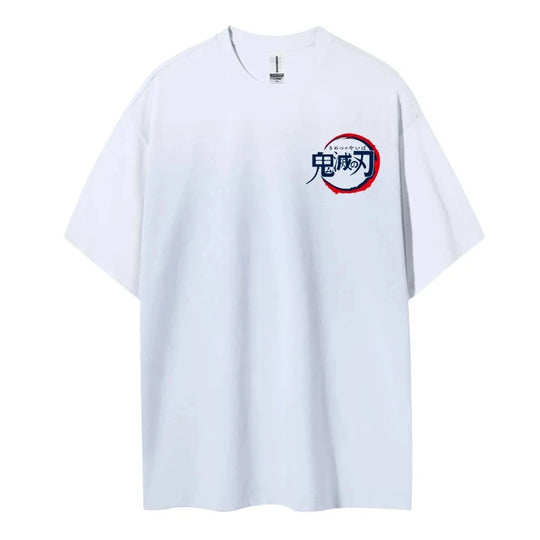 Demon Slayer Kimetsu no Yaiba Anime T-Shirt worn lifestyle summer street fashion anime tee