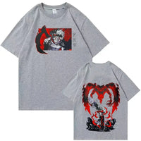 An oversized Black Clover Asta T-Shirt featuring a dynamic hip hop style anime graphic of Asta for men and women.