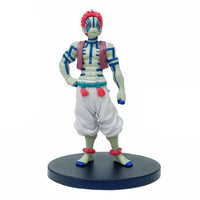 A highly detailed 16cm Demon Slayer Anime Figure made of premium PVC, showcasing Kamado Tanjiro in a dynamic warrior action pose for desktop decoration.