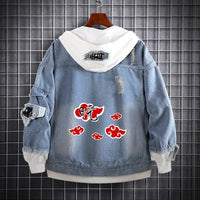 Naruto Akatsuki Itachi Harajuku Pullover Hoodie Bandai flannel streetwear S-5XL autumn winter