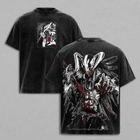 Ichigo Kurosaki Bleach Vintage Washed T-Shirt Oversized Tee