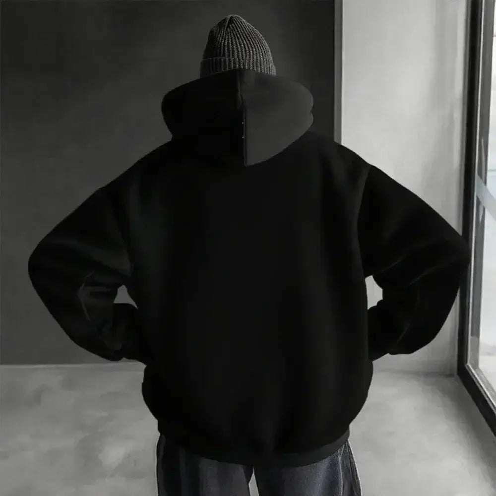A cozy Muichiro Tokito Hoodie made of fleece, featuring a loose fit Mist Hashira design for men, women, and children.