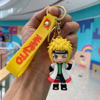 Naruto Kakashi Anime Character Keychain cartoon pendant bag car key decoration fan gift
