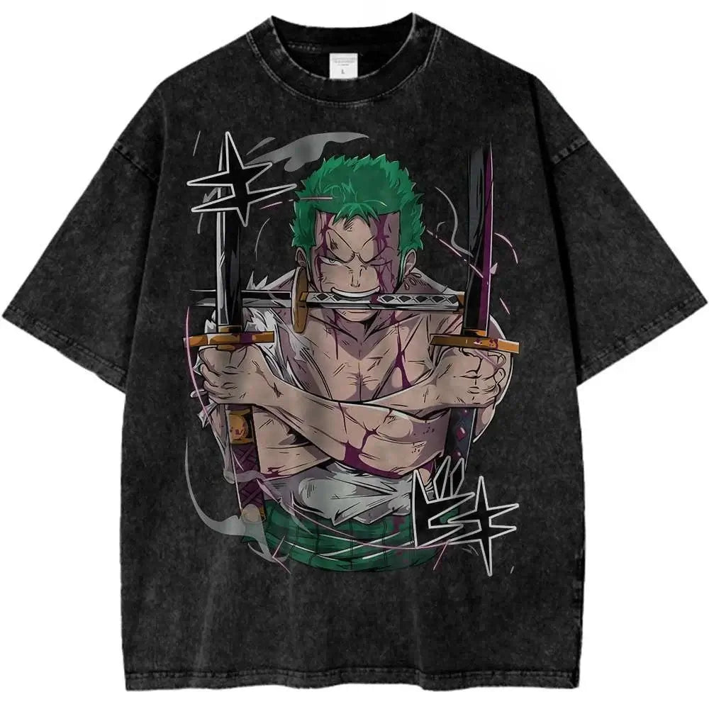 Roronoa Zoro Shirt | 2025 One Piece Retro Tee – Infinite Visibility