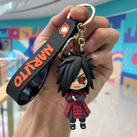 Naruto Kakashi Anime Character Keychain cartoon pendant bag car key decoration fan gift
