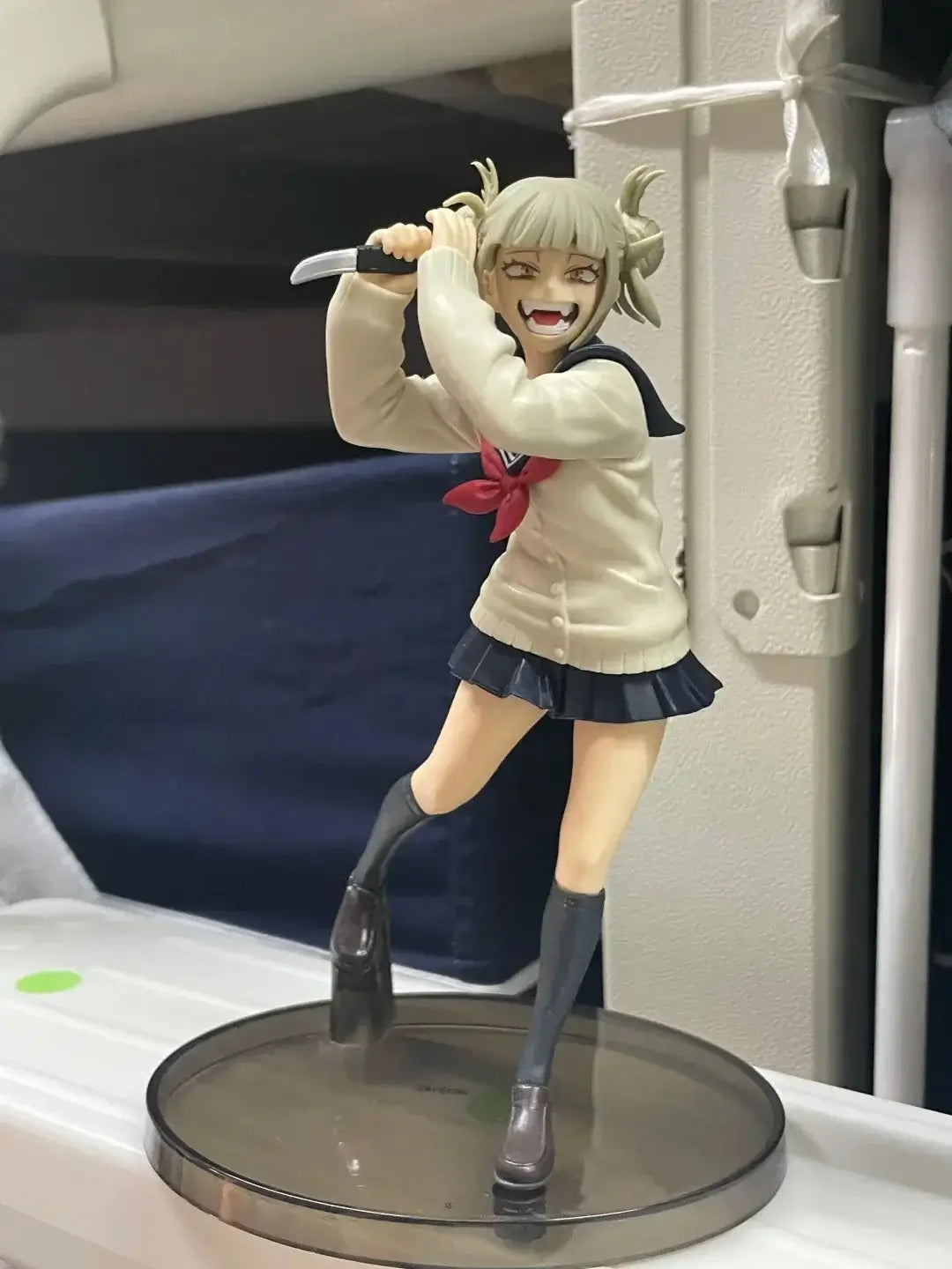 A highly detailed 15cm Toga Himiko Figurine made of premium PVC, standing in a dynamic My Hero Academia anime pose.