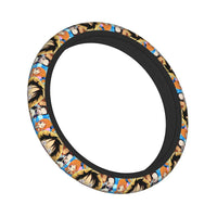 One Piece Luffy Anime Steering Wheel Cover soft elastic 37-38cm car decoration accessory
