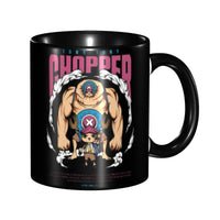 A colorful Kid's Luffy One Piece Mug featuring cute cartoon anime art, designed as a durable water cup gift for girls and boys.