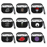 Naruto Itachi AirPods Case Soft Anime Cover showing multiple character design variants Akatsuki Gaara Itachi
