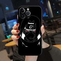 A protective Naruto iPhone Case featuring dynamic anime art, compatible with Apple iPhone 15, 14, 13, 12, 11 and Pro Max models.