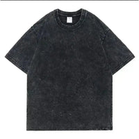 Toji Fushiguro Dark Manga Washed T-Shirt featuring oversized unisex fit and dark manga styling.