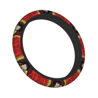 One Piece Luffy Anime Steering Wheel Cover soft elastic 37-38cm car decoration accessory