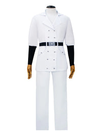 Yhwach Cosplay Costume showcasing the complete outfit including cloak, pants, and accessories, perfect for cosplay events.