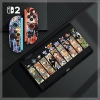 One Piece Luffy Nintendo Switch 2 Case on console lifestyle shot anime protective cover gaming