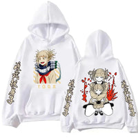 A high-quality Himiko Toga Hoodie featuring a 2026 hip-hop anime design, oversized warm fleece material for men and women.