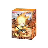 A cute Naruto Pop Mart Blind Box from the Ninkai Taisen Series featuring a collectible chibi anime desktop decoration model.