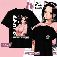 Boa Hancock One Piece Printed Cotton T-Shirt | Lightweight Tee