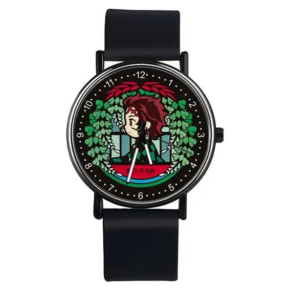 Demon Slayer Nezuko Sanemi Anime Student Analog Watch boxed holiday gift anime peripheral