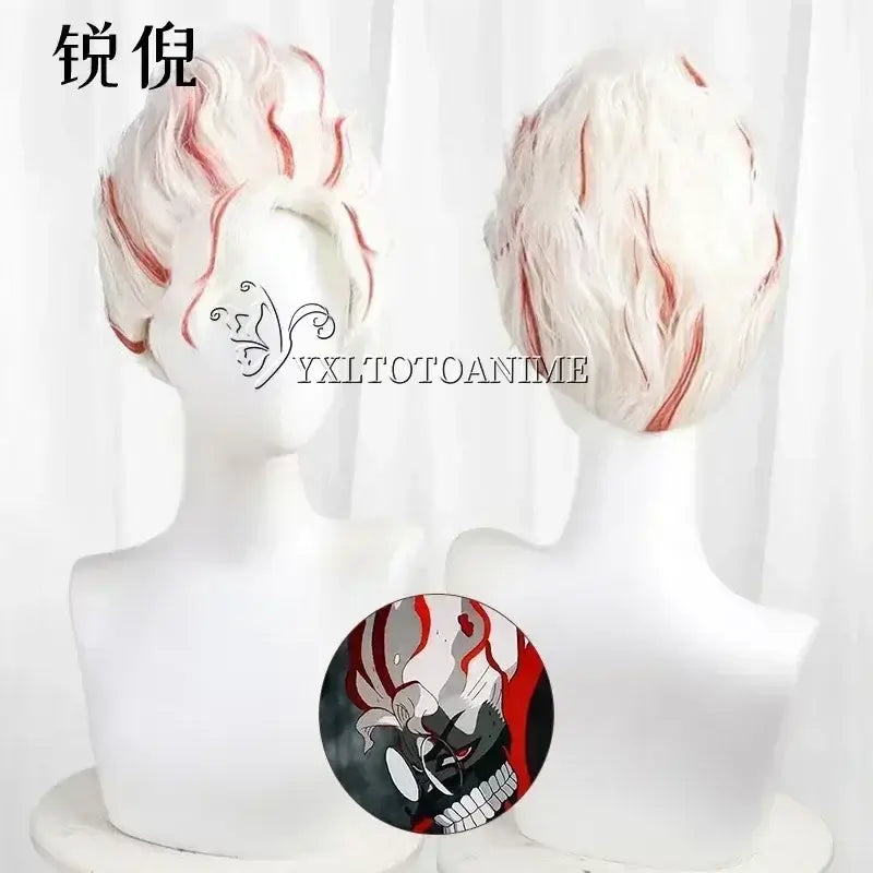 Dandadan Okarun Cosplay Costume Wig Suit complete set top pants wig curly short hair Dandadan