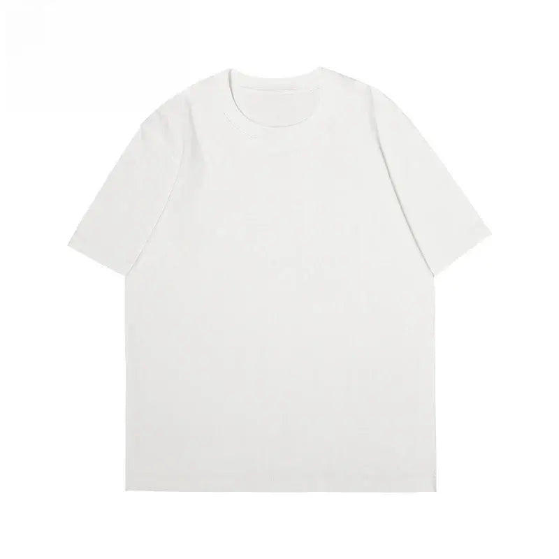 A loose-fit Nezuko Kamado T-shirt featuring a cute Demon Slayer graphic, designed as a parent-child matching outfit for summer.