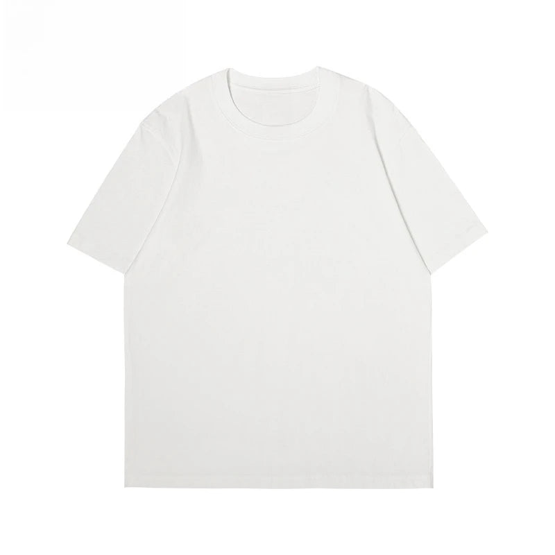 A loose-fit Nezuko Kamado T-shirt featuring a cute Demon Slayer graphic, designed as a parent-child matching outfit for summer.