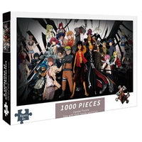 Japanese Anime Puzzle 1000 piece stress relief toy for adults and kids featuring vibrant anime-inspired artwork