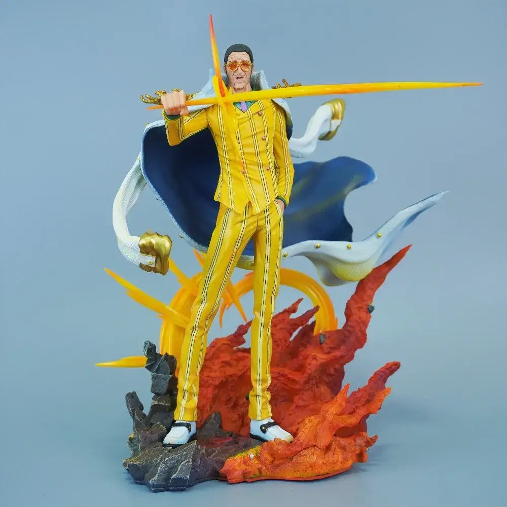 One Piece Kizaru Borsalino PVC Action Figure Bandai genuine desktop statue collector model
