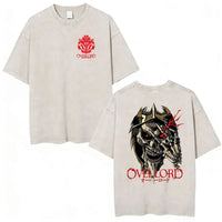 Albedo Overlord Vintage Washed T-Shirt Anime Graphic Tee