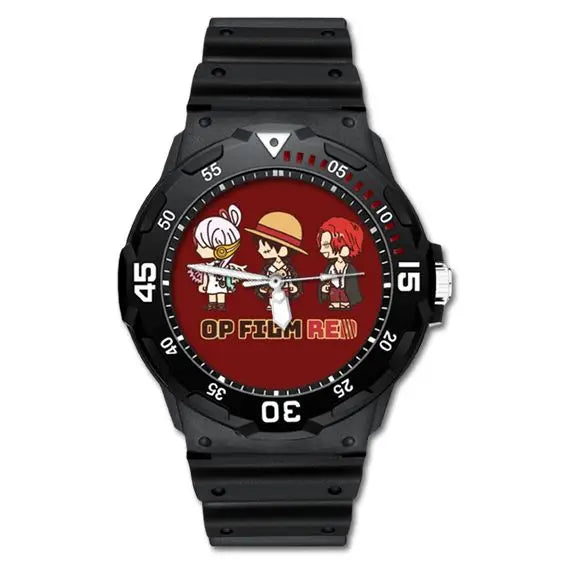 One Piece Anime Minimalist Quartz Watch Luffy Zoro Chopper cartoon personality festival gift