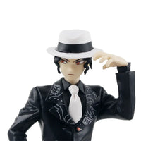 A highly detailed 16cm Demon Slayer Anime Figure made of premium PVC, showcasing Kamado Tanjiro in a dynamic warrior action pose for desktop decoration.