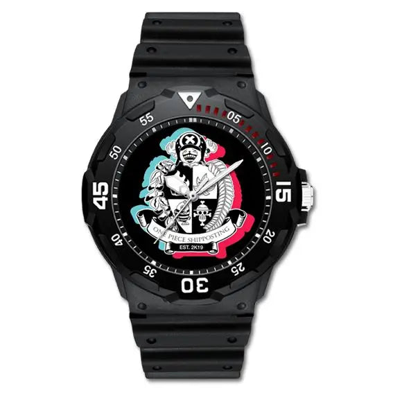 One Piece Anime Minimalist Quartz Watch Luffy Zoro Chopper cartoon personality festival gift