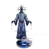A high-definition 15cm Solo Leveling Acrylic Stand featuring Sung Jinwoo, Sung Jin Ah, and Yoo Jin Ho anime action figures for desk decoration.