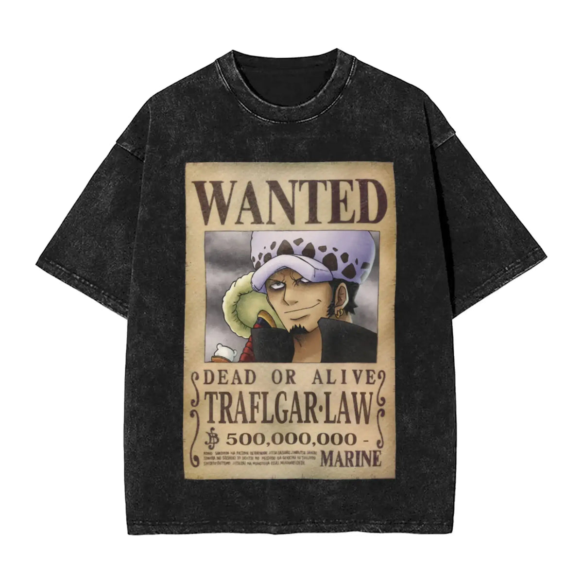 Eustass Kid One Piece Washed T-Shirt | Vintage Streetwear