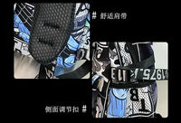 A high-capacity One Piece Luffy Backpack featuring a vibrant graffiti print of Monkey D. Luffy, designed as a durable school bag for middle and high students.